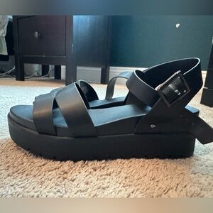 Mia Kayci platform wedge sandal